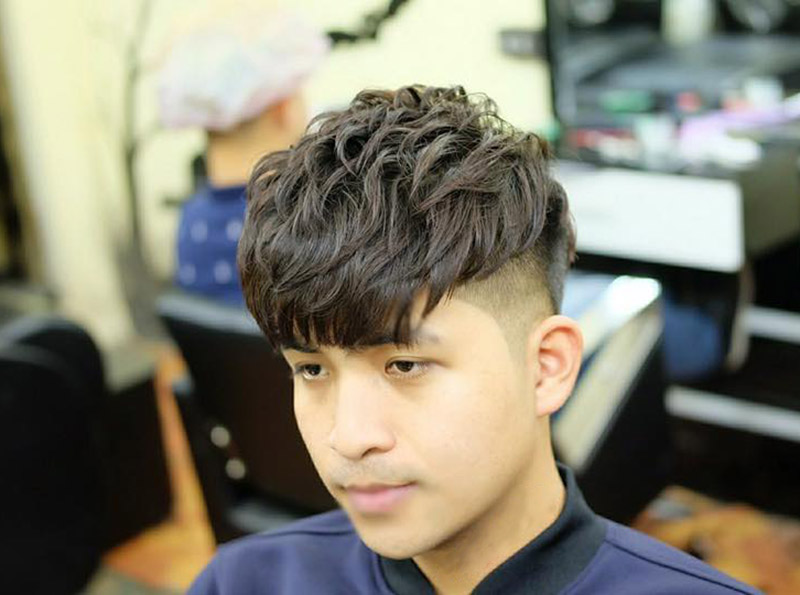 Tóc xoăn nam layer  Kiểu biến tấu thú vị của tóc Layer Hàn Quốc